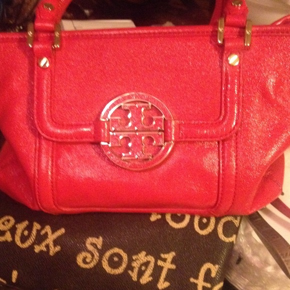Orange Tory Burch Bag