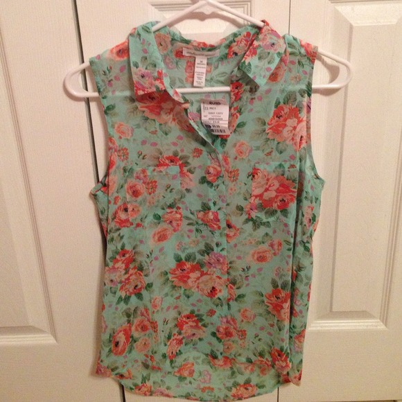 Flower tank top