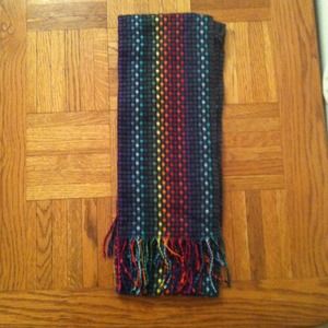 Grey/Rainbow scarf