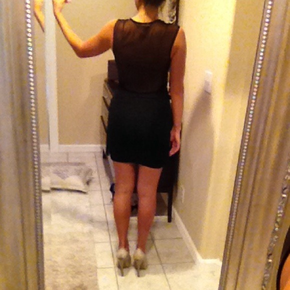 SOLD Arden B sexy black dress size m - Picture 3 of 4