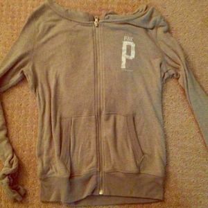 Victoria secret pink sweater throw