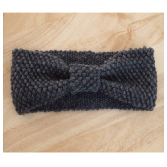 100% Pure New Wool Knit Head Wrap Headband Warmer - Picture 2 of 4