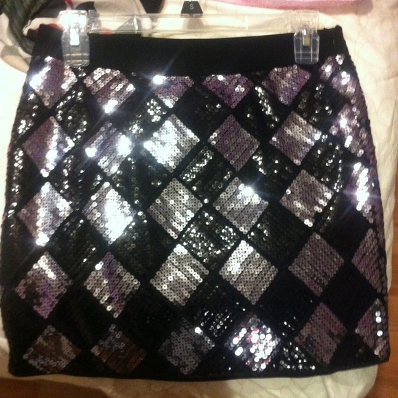 Sequin skirt