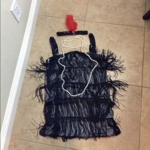 1920's flapper girl costume