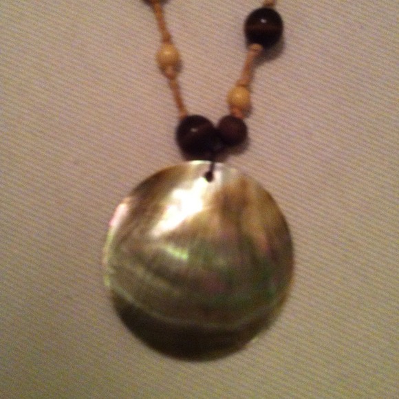 Boho seashell necklace