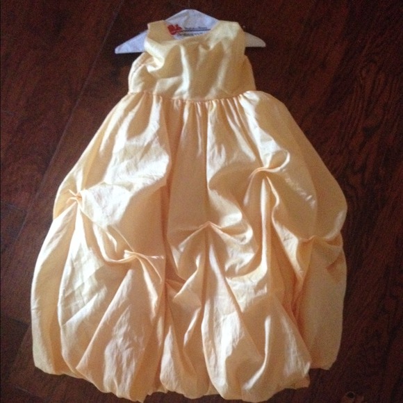 yellow princess Dress (child size 12)