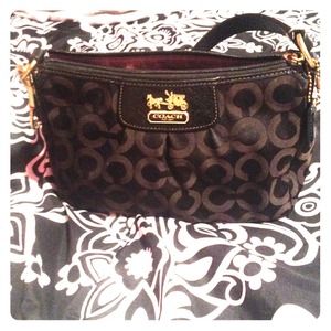 Lightly used coach bag