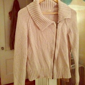 Adorable zip sweater from jcrew !