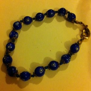 Vintage porcelain bracelet