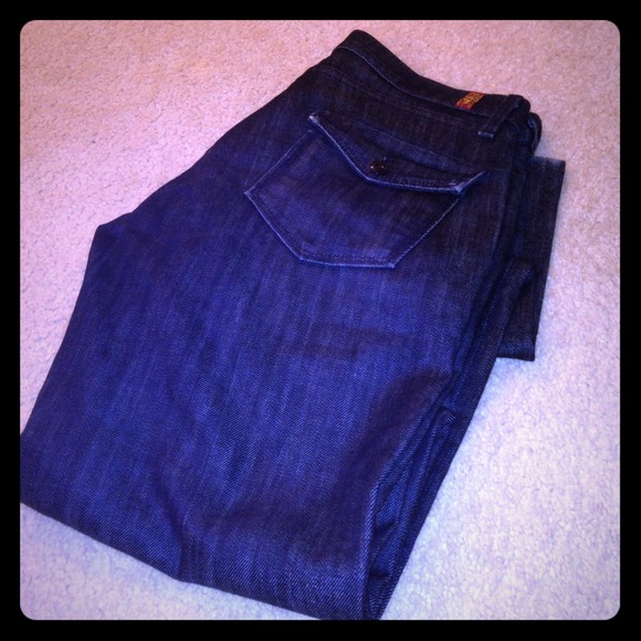 ❌SOLD!!!❌ 7 for all mankind trouser denim - Picture 1 of 3