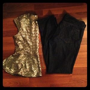 Citizens of Humanity Dark Denim Straight Leg