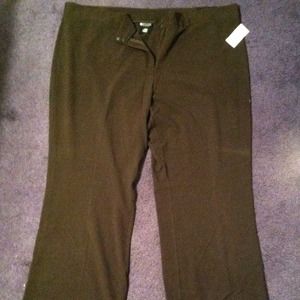 Bundled. Brown suit & black suit from Catherine's.