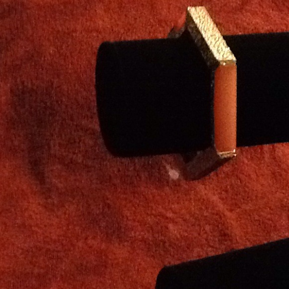 Peach and Gold Stretch Bracelet - Picture 1 of 1