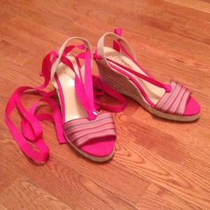 Pink Talbots Wedge heels