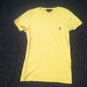 Yellow Ralph Lauren Cotton Shirt