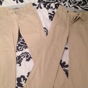 2 pairs of Khaki pants