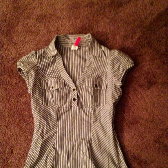 Cute dressy striped top