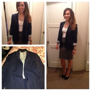 ❌❌BUNDLED❌❌Forever 21 navy blue blazer