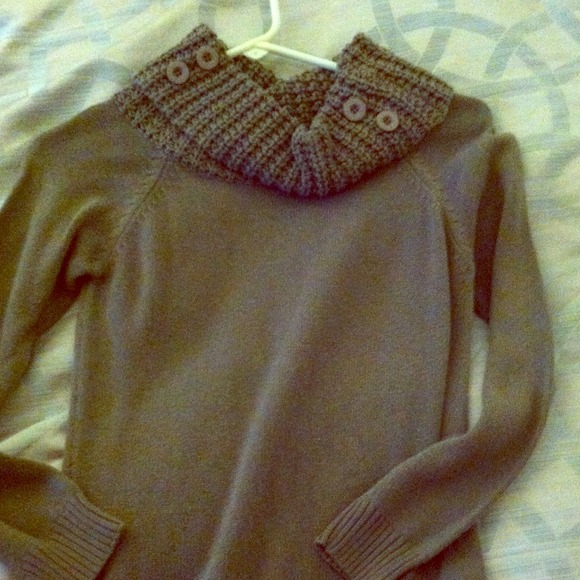 Cowl neck sweater
