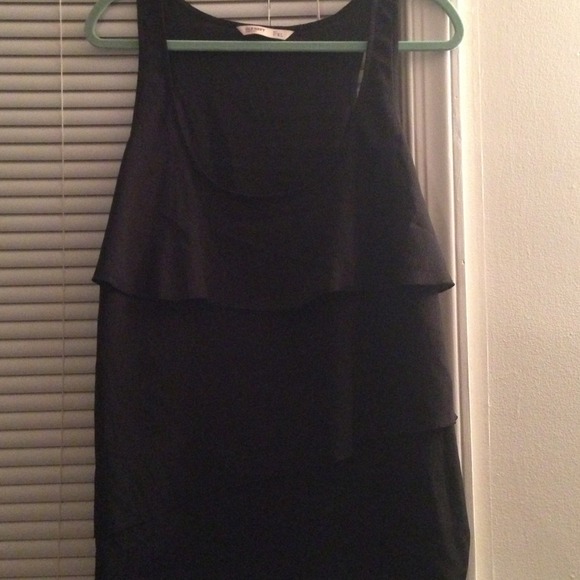 SOLD in a bundle Three tiered black shirt