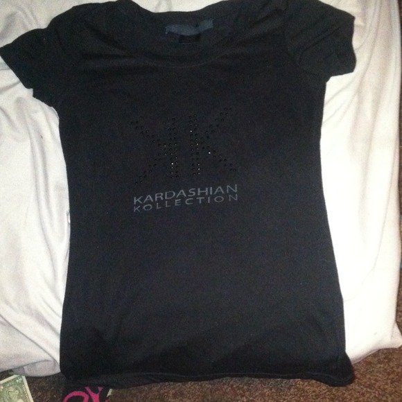 Kim kardashian shirt & black blazer