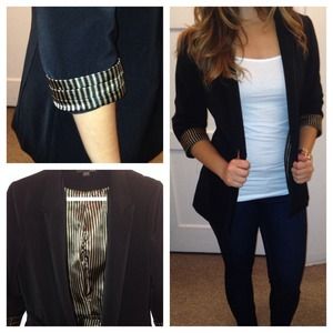 ❌❌SOLD IN A BUNDLE!! ❌❌❌Forever 21 black blazer