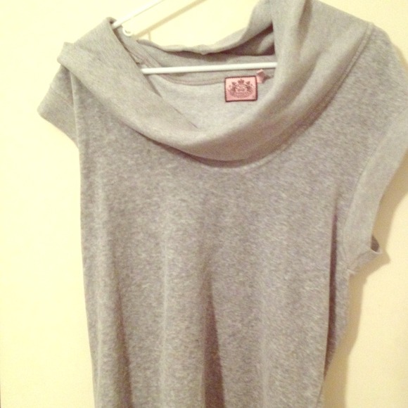 Juicy couture velour off the shoulder top