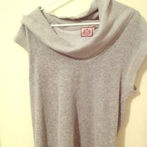 Juicy couture velour off the shoulder top