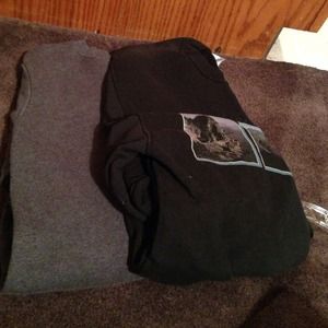 Two sweatshirts