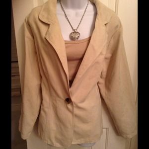 Off white/ivory blazer