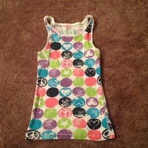 Colorful fun tank top!