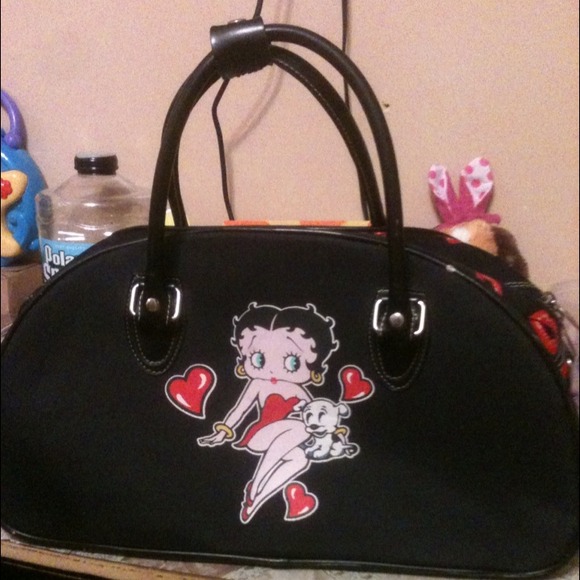 Betty Boop Large Tote Bag