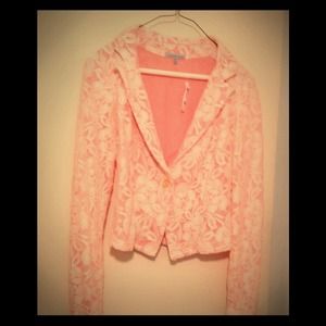 Coral blazer