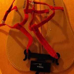 Pink Torrid sandals