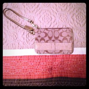 Coach wristlet