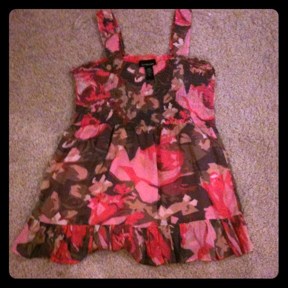 Floral printed top