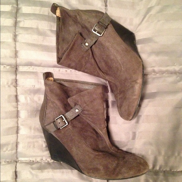 Nine West Wedge Booties