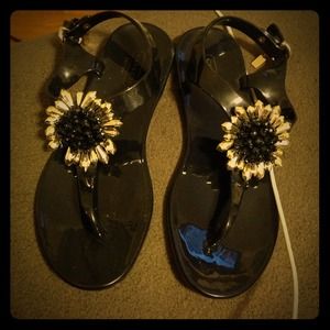 Coach Hilda jelly sandals...❤️