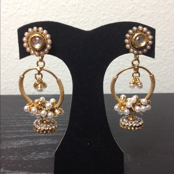 Antique indian Gold earrings