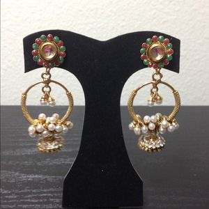 Antique indian Gold earrings