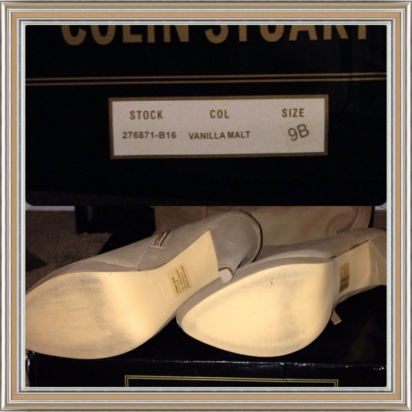 COLIN STUART OVER KNEE HIGH HEEL PLATFORM BOOTS - Picture 3 of 4