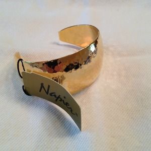 Goldtone cuff bracelet