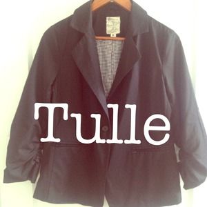 Tulle Boyfriend Blazer