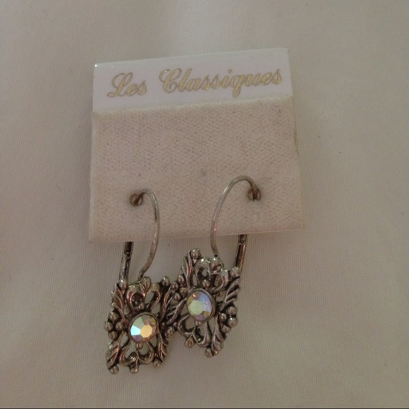 New crystal earrings