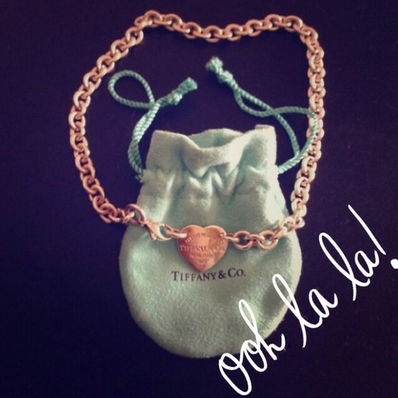 Authentic Return to Tiffany & Co Heart Tag Choker