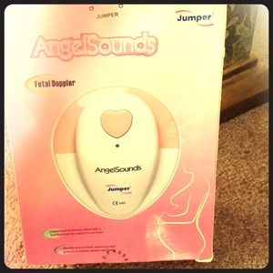 NWOT angel sounds fetal Doppler hear baby's heart