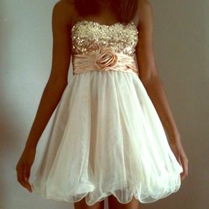Gold Prom/Homecoming Dress