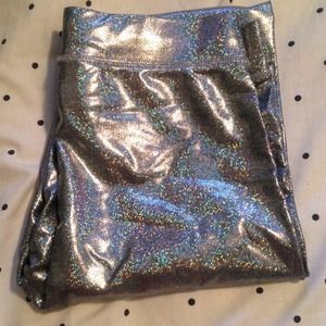 RARE VS PINK Holographic Leggings