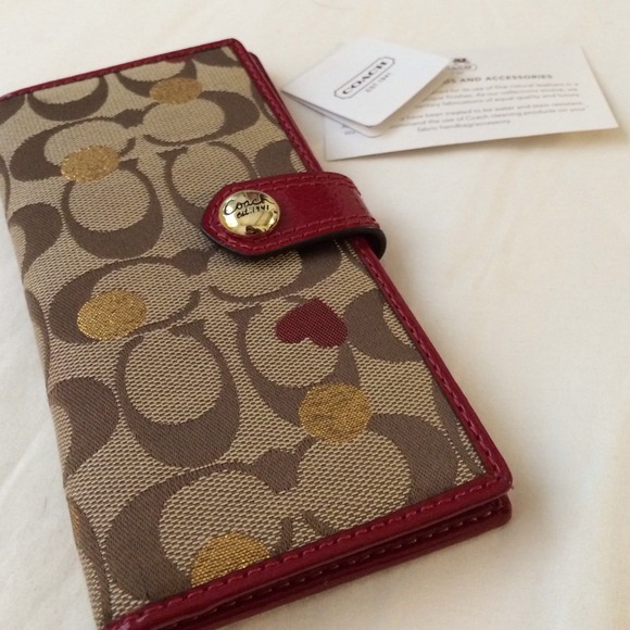 COACH wallet - so cute for winter!