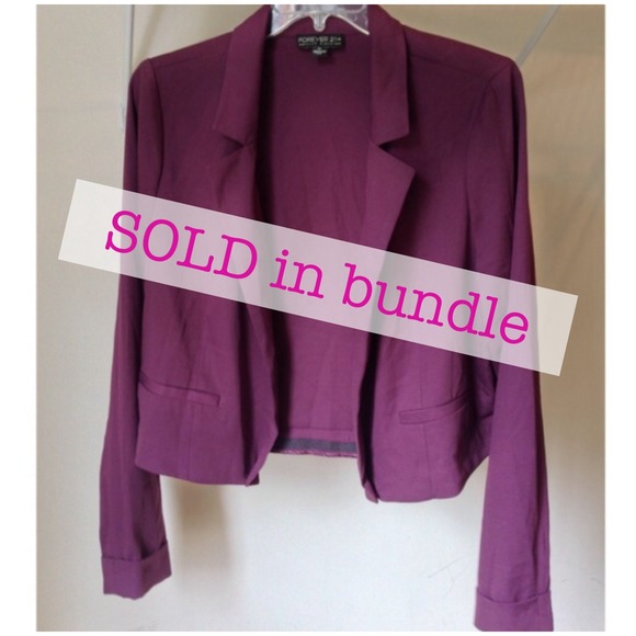 Maroonish colored soft jacket - Picture 1 of 3